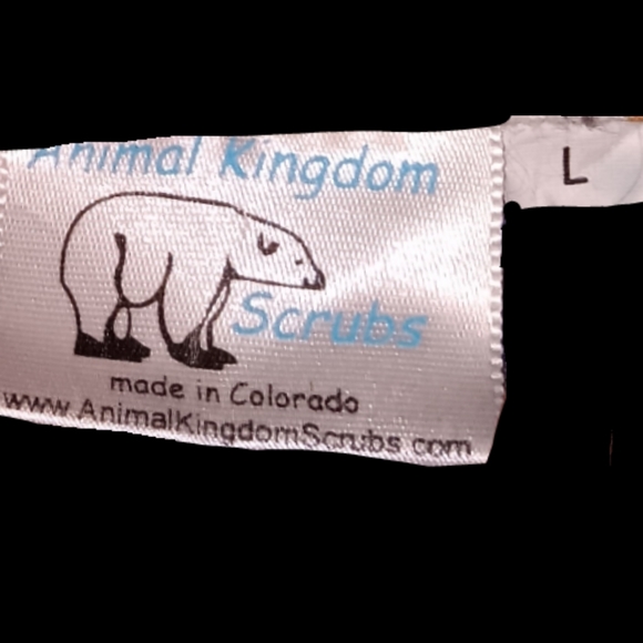 Scrub Top by Animal Kingdom Scrubs - Picture 4 of 4